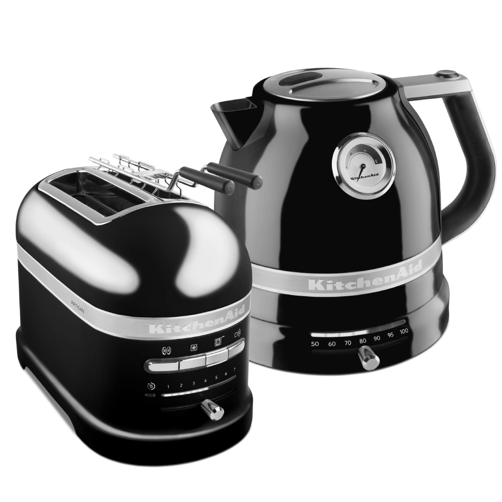KitchenAid Artisan Wasserkocher - Toaster Set Onyx Schwarz