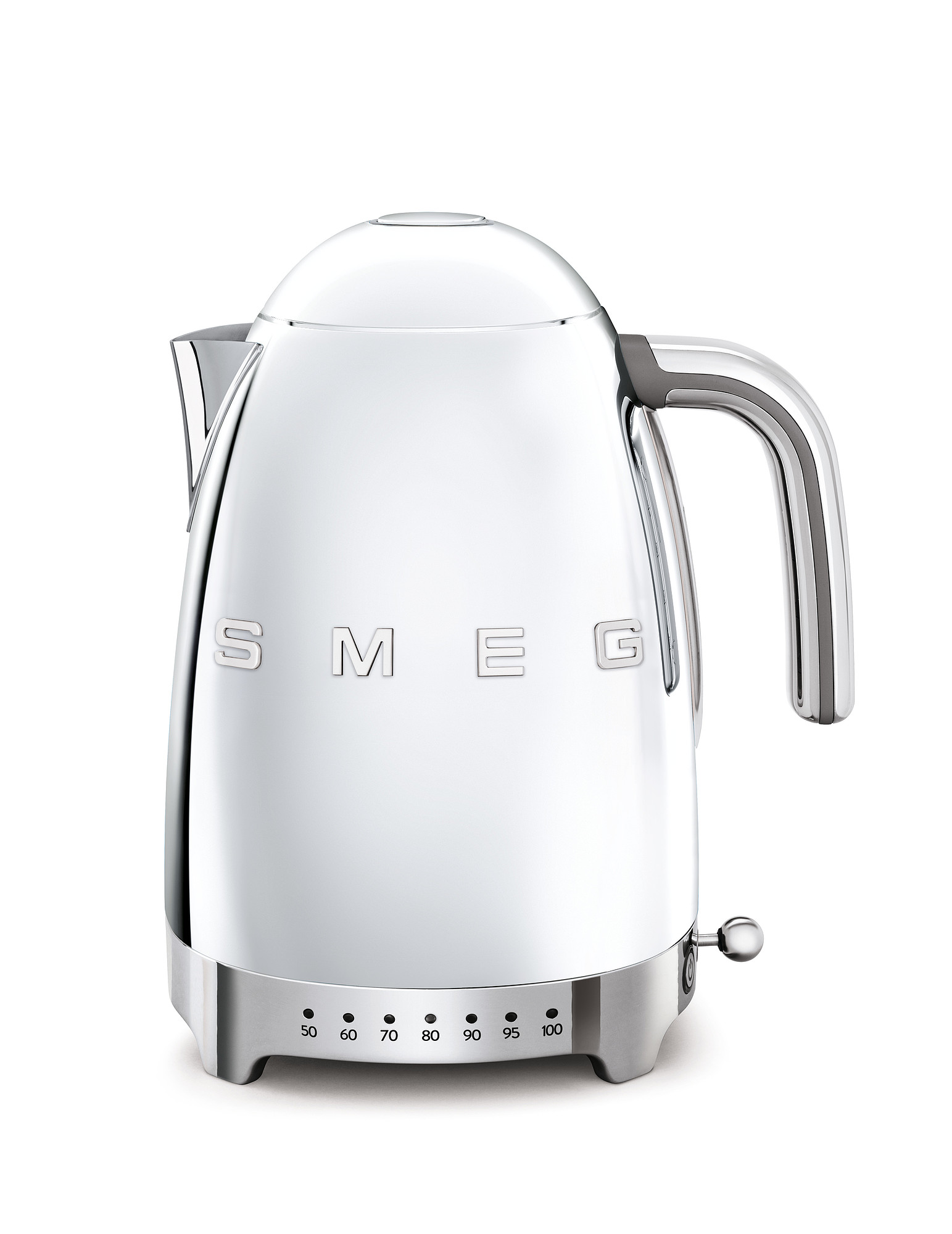 SMEG Wasserkocher Temperaturregelung Chrom