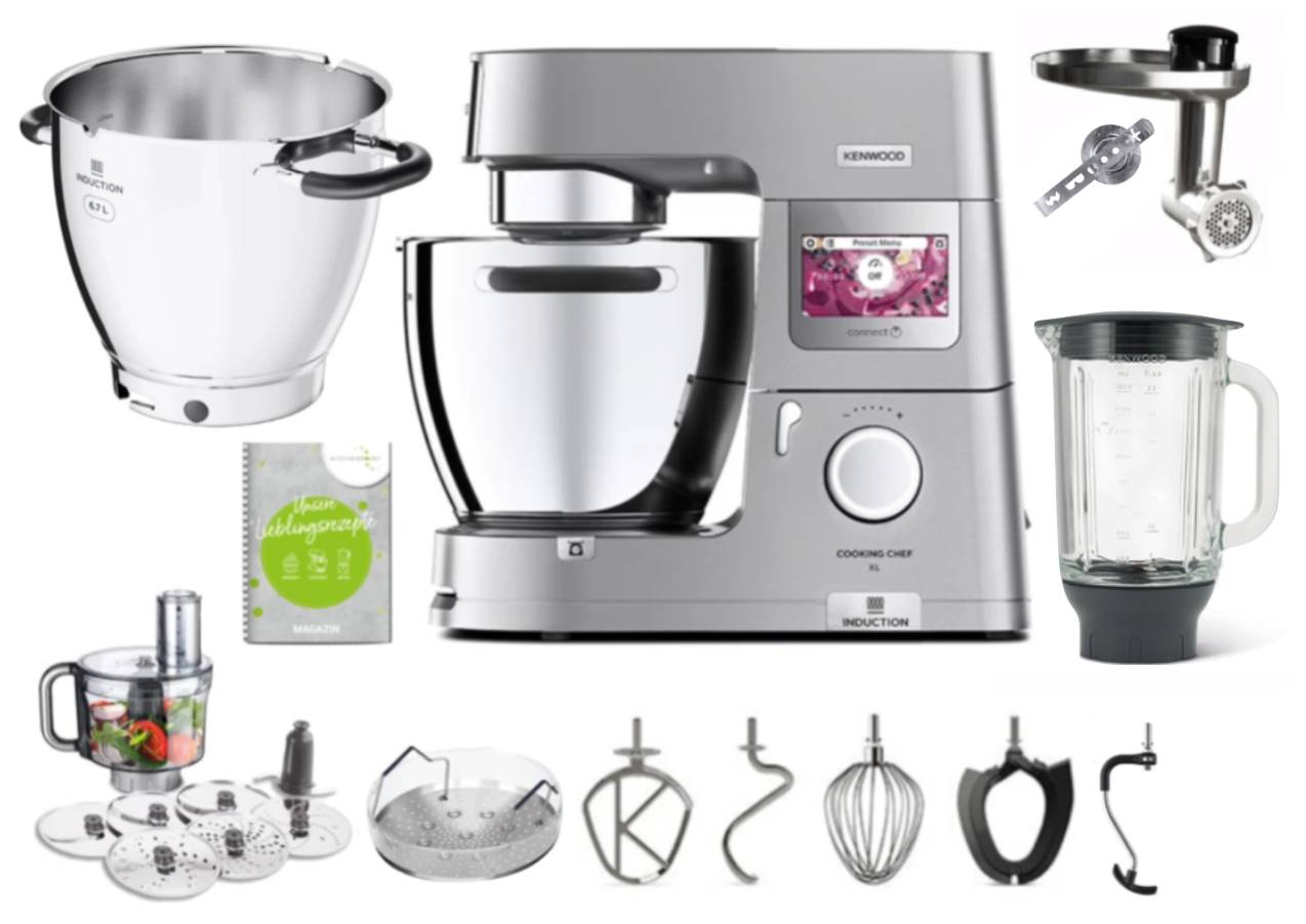Kenwood Cooking CHEF XL Connect - Mega Back Set 