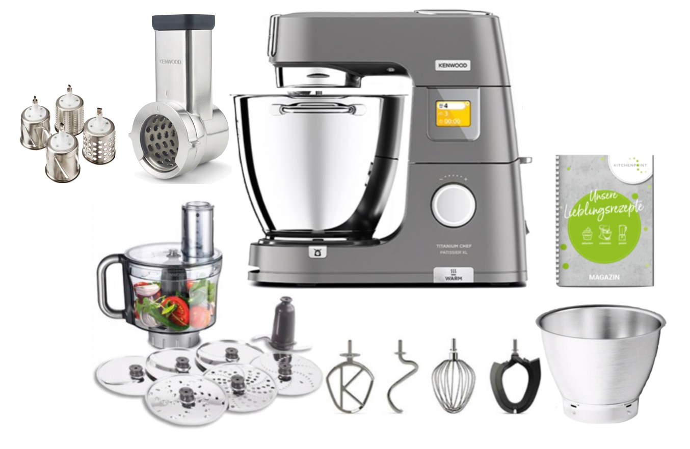 Kenwood Titanium CHEF Patissier XL - Gemüse Set