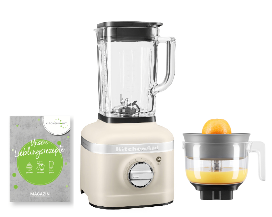 KitchenAid Zitruspressen Set Milkshake - K400 Blender