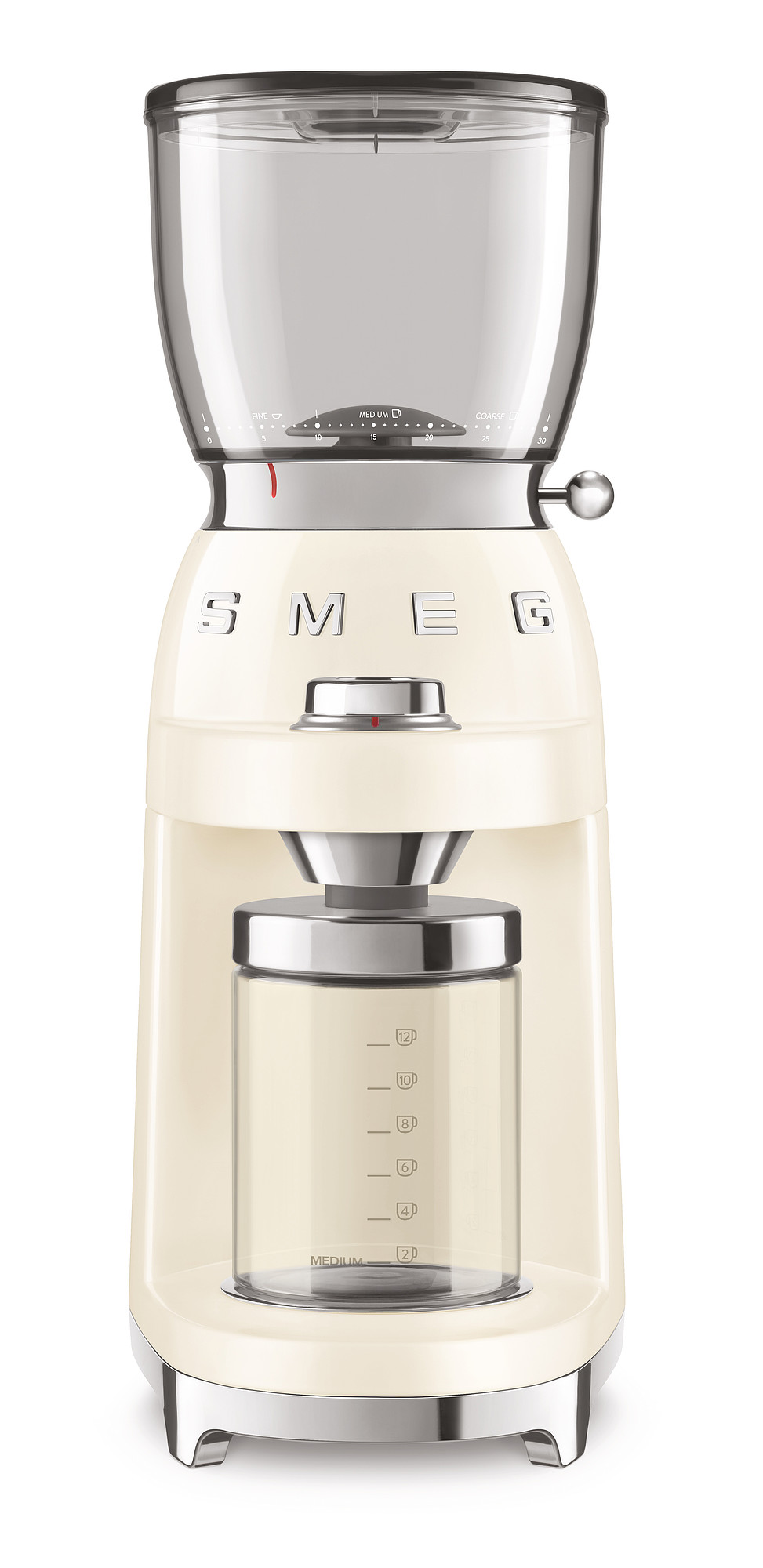SMEG Kaffeemühle creme