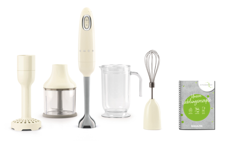 SMEG Stabmixer Set creme - Auslauf