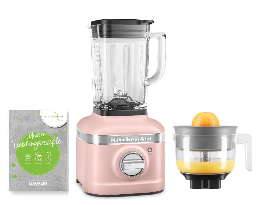 KitchenAid Zitruspressen Set Dried Rose - K400 Blender