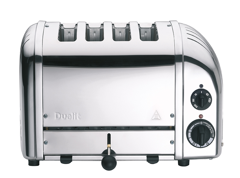 Dualit Classic Toaster 4 Scheiben Aluminium Poliert