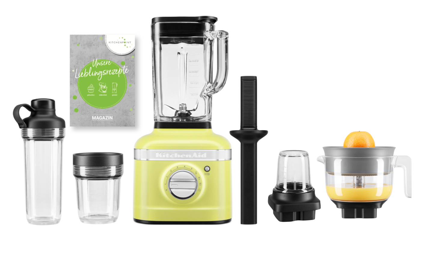 KitchenAid Blender K400 Komplett Set Kyoto Glow