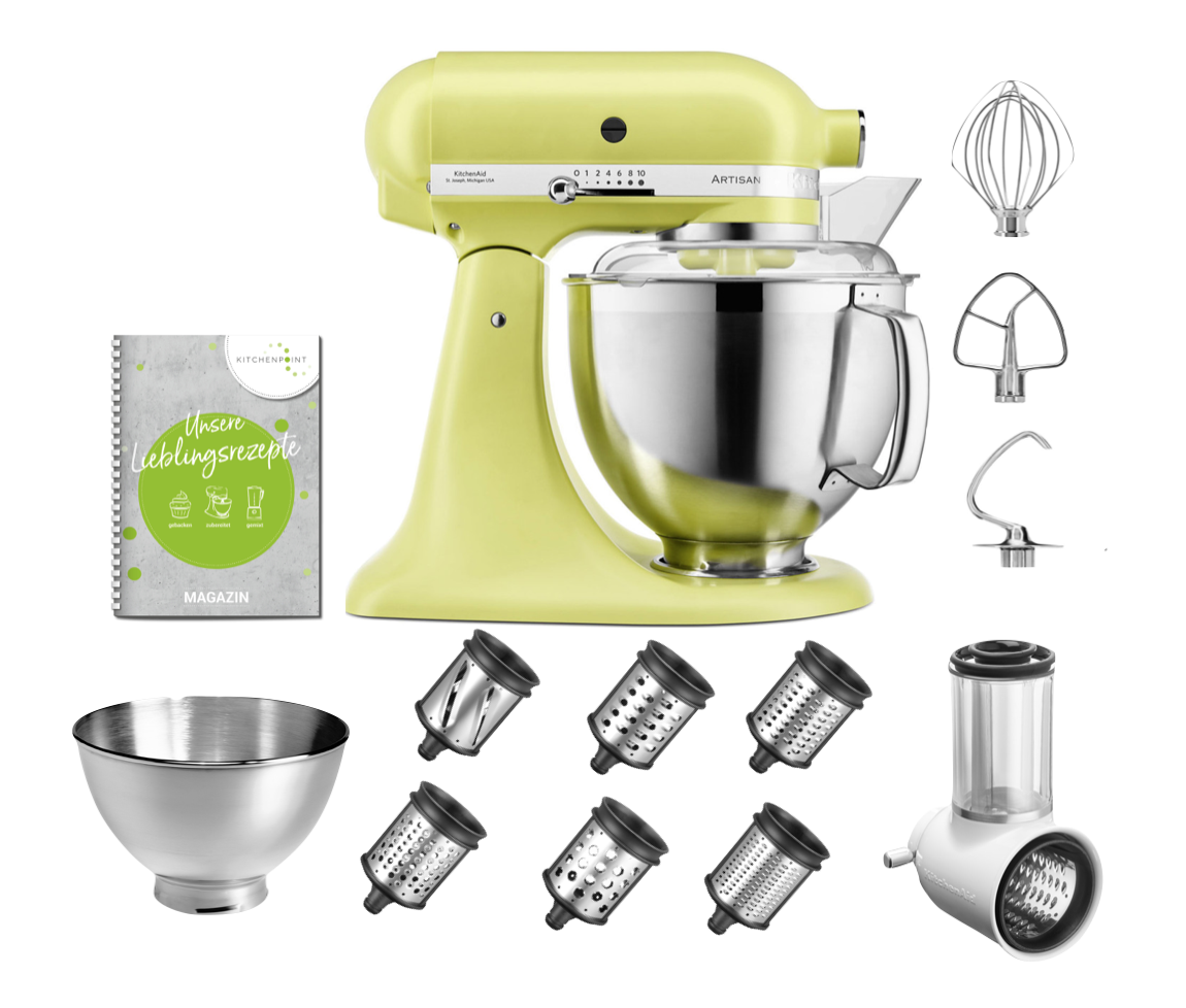 KitchenAid Küchenmaschine 185 Gemüse Multi Set Kyoto Glow