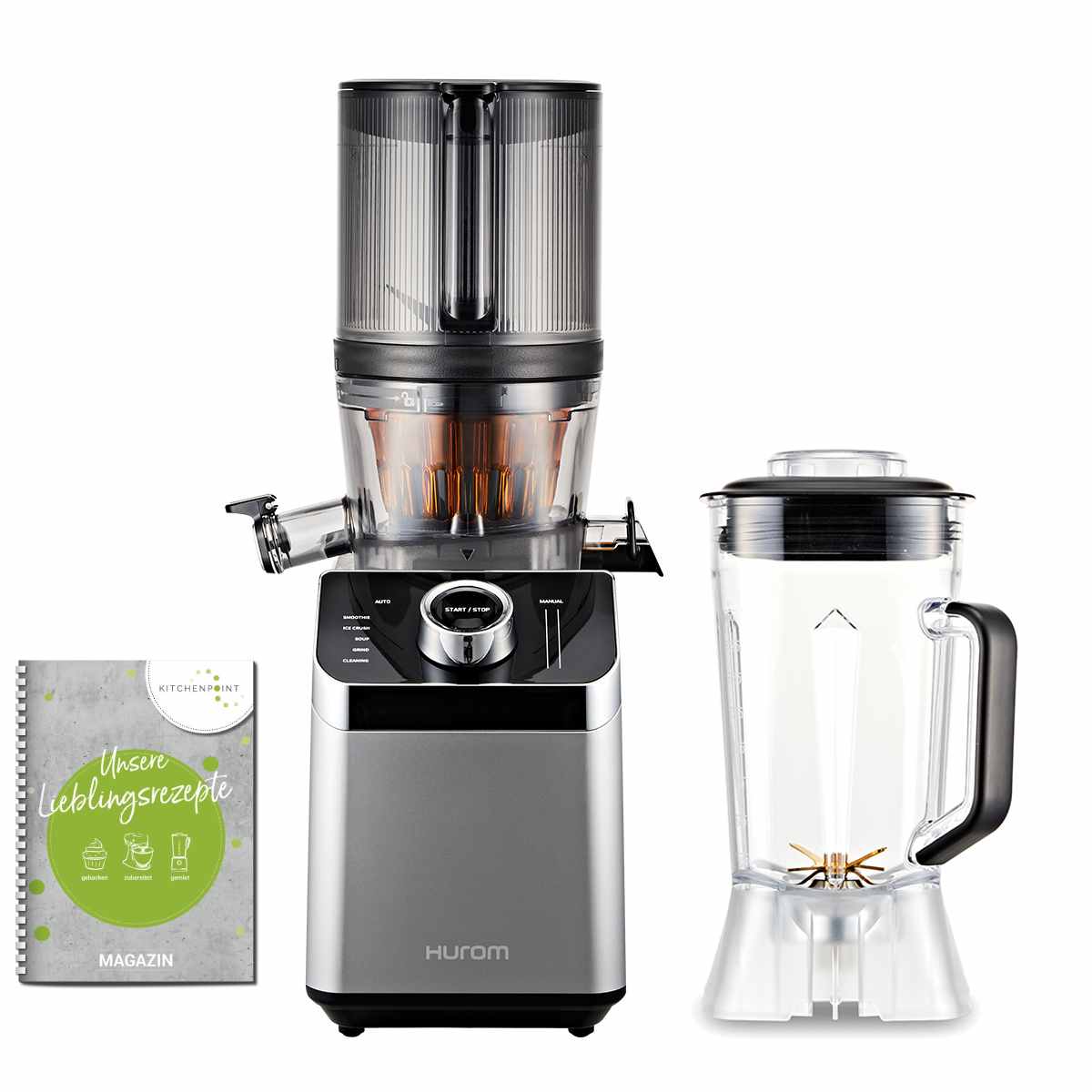 Matrixprodukt Hurom Entsafter und Blender - Hybridmodell