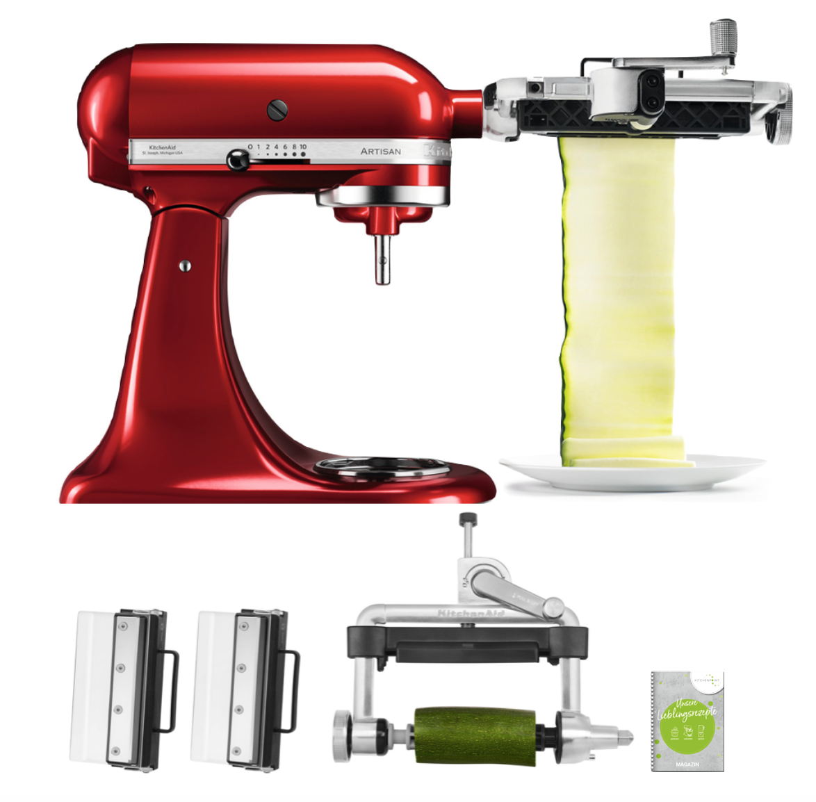 KitchenAid Gemüseblattschneider