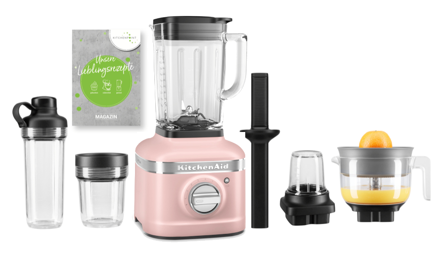 KitchenAid Komplett Set Dried Rose - K400 Blender